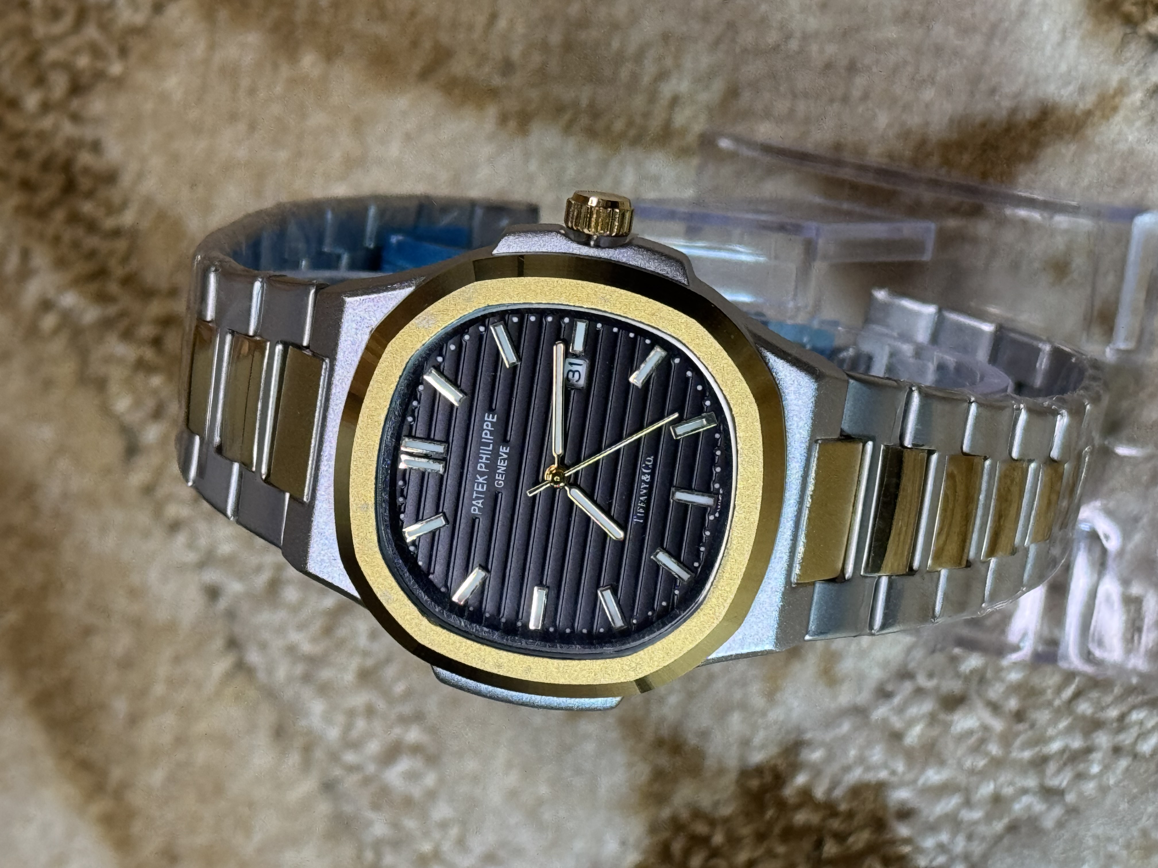 Patek Philippe Nautilus Two-Tone (Tiffany & Co. Edition)